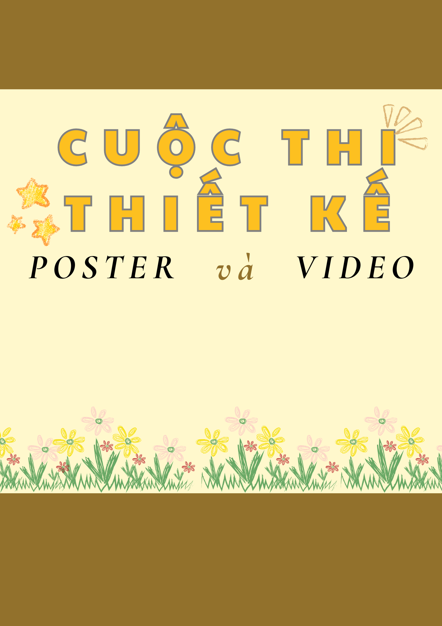 THIẾT KẾ POSTER/VIDEO - Chủ đề về Brain Rot